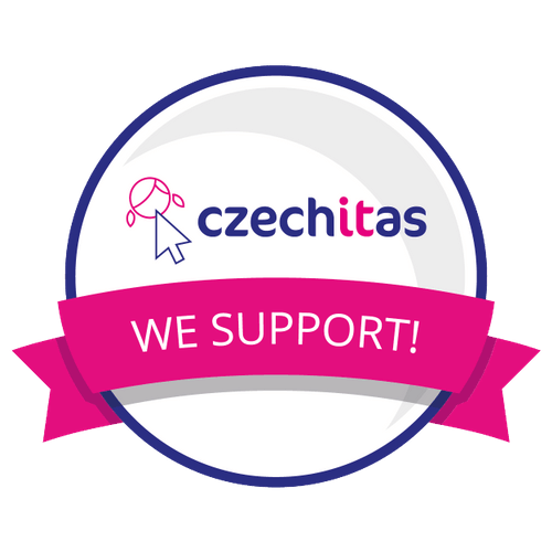 We support Czechitas badge