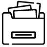 icon - a folder full of documents